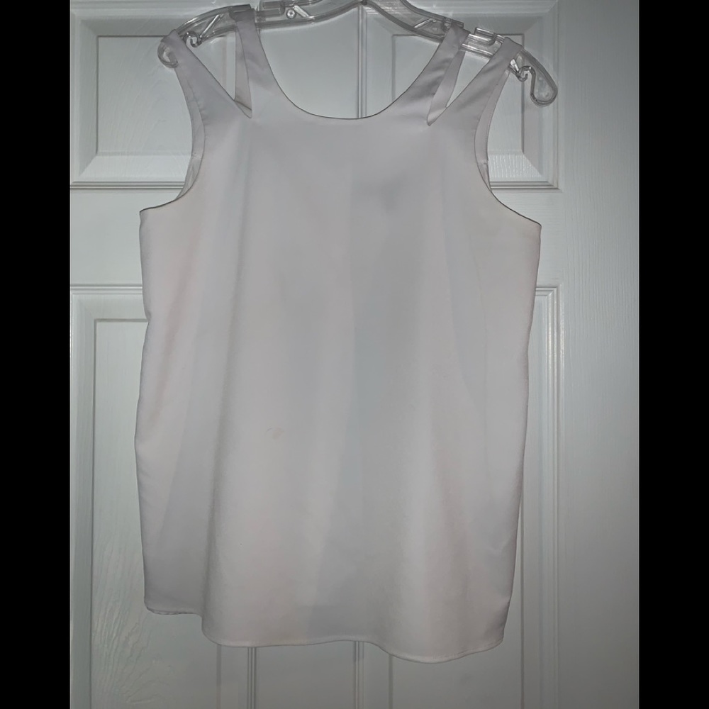 5/$20 Banana Republic white sleeveless top Small